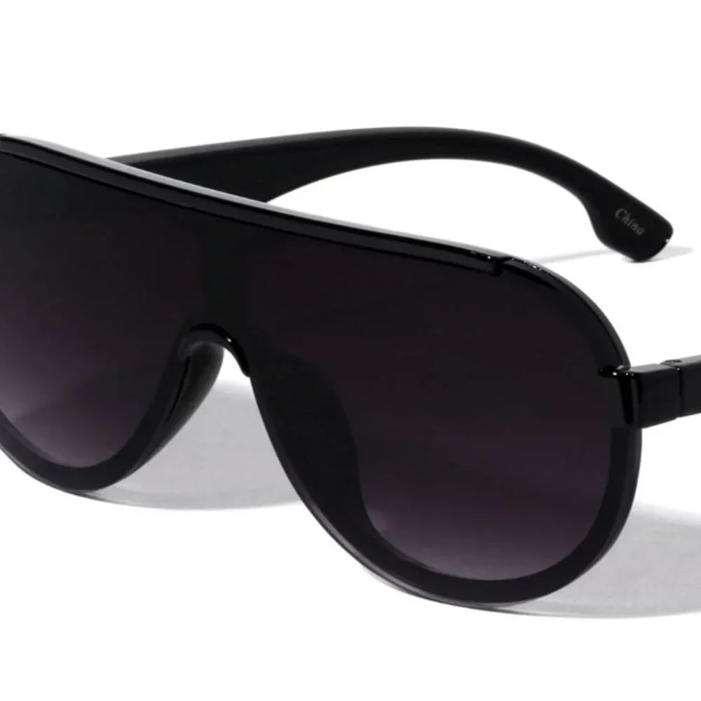 Men Sports Sunglasses Fashion Designer Retro Black Lens Outdoor‎ Driving  Lentes